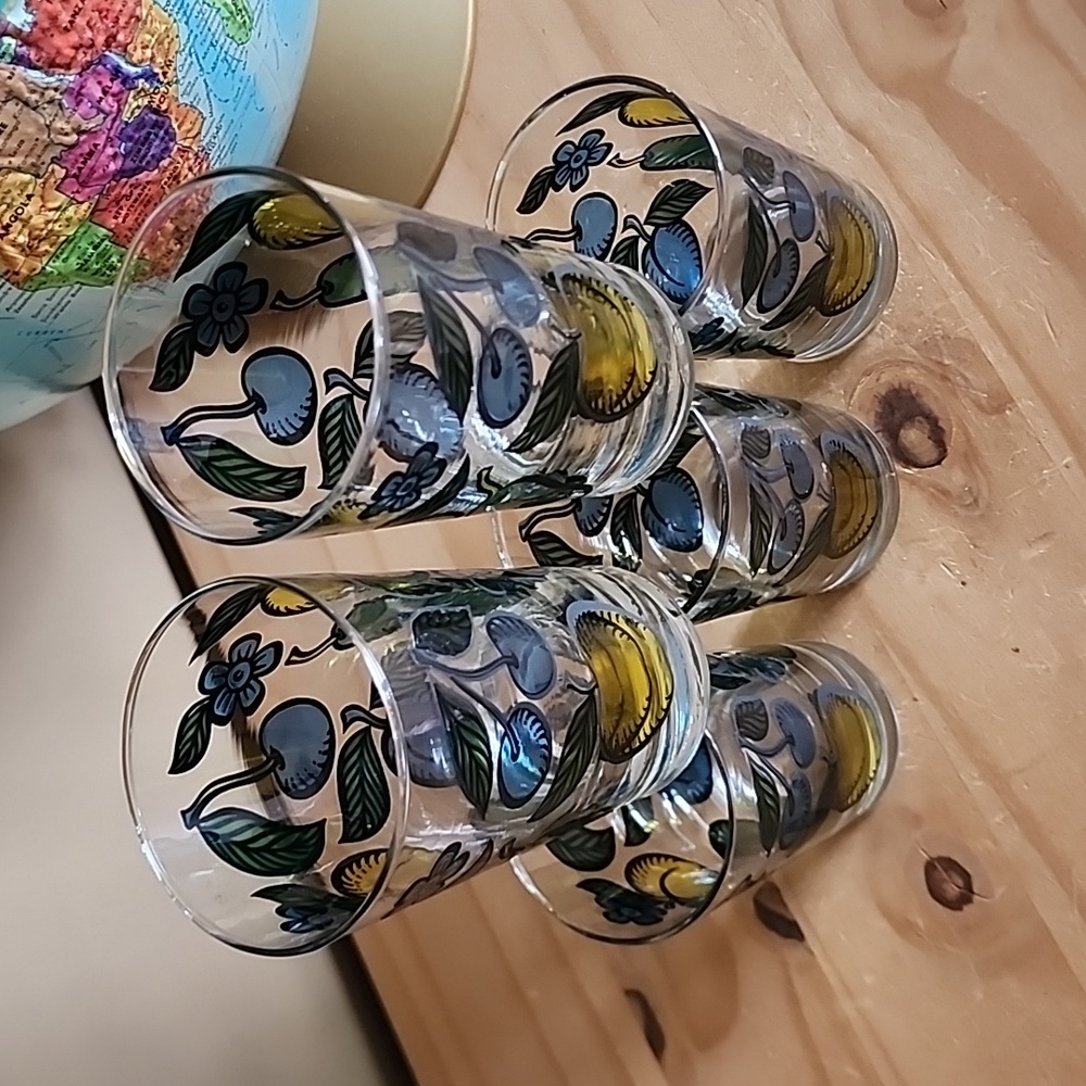 5 Vintage Dominion drinking glasses - Picture 5 of 16